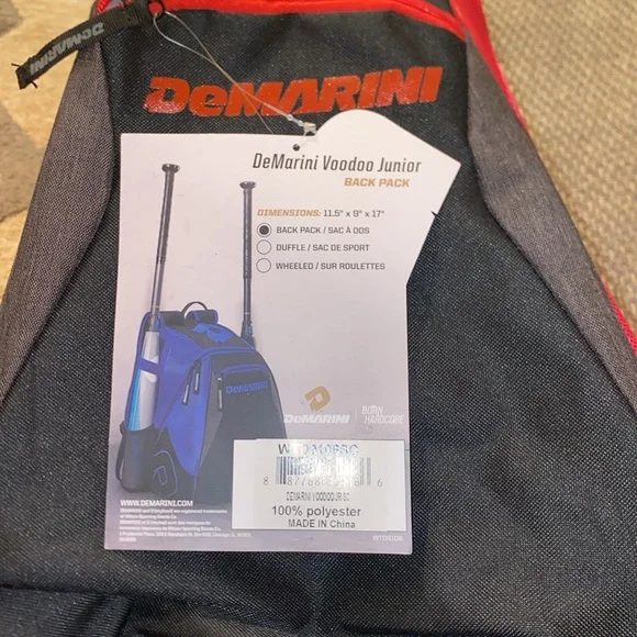 BRAND NEW WITH TAGS DEMARINI VOODOO JUNIOR BACKPACK - Picture 6 of 6